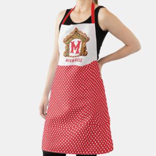 Zoete peperkoek gepersonaliseerd schort