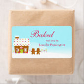 Zoete peperkoek huis vakantie gebakken op label (Insitu)
