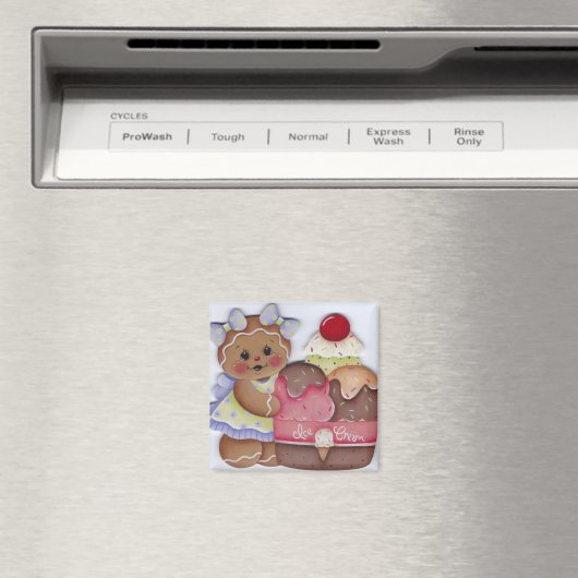 Zoete peperkoek & ijsmagneet magneet (Insitu (Vaatwasser))