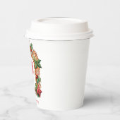 Zoete peperkoek Monogram Papieren Bekers (Links)