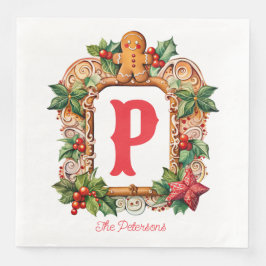 Zoete peperkoek Monogram Servet