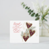 Zoete peperkoek Vakantie Tradities uit Polen Uitnodiging Briefkaart (Staand voorkant)