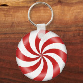 Zoete pepermunt Snoep Sleutelhanger (Voorkant)