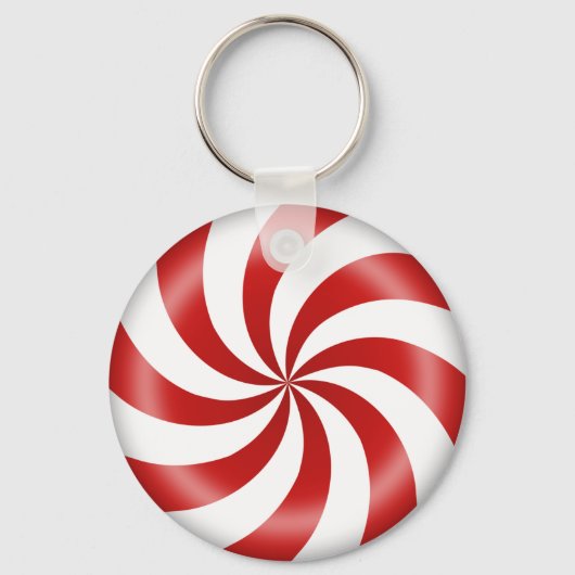 Zoete pepermunt Snoep Sleutelhanger (Achterkant)