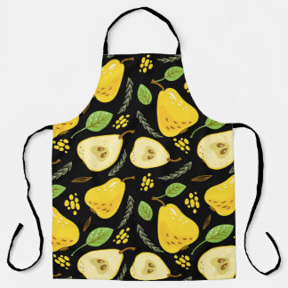 Zoete peren: Overlappend fruitontwerp Schort