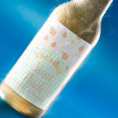 Zoete Perzik 1e Verjaardag Bier Etiket