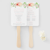 Zoete perziken zuidelijke bruiloft ceremonie progr