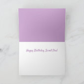 Zoete peul en regen vallen op zaterdag kaart (Binnen)