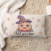 Zoete Pompoen Magie – Halloween Lendenkussen Kussen (Deken)