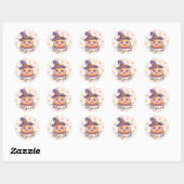 Zoete Pompoen Magie – Halloween Stickers (Vel)