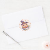 Zoete Pompoen Magie – Halloween Stickers (Envelop)