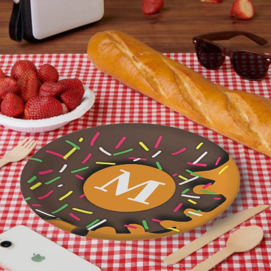 Zoete Pop Papieren Bordje (Picknick)