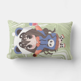 zoete poppen in anime-stijl kussen