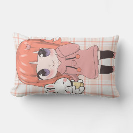 zoete poppen in anime-stijl kussen
