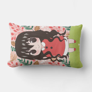 zoete poppen in anime-stijl kussen