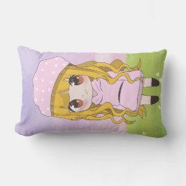 zoete poppen in anime-stijl kussen
