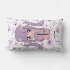 zoete poppen in anime-stijl kussen