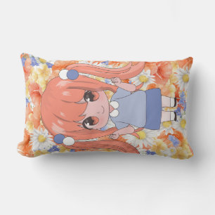 zoete poppen in anime-stijl kussen