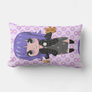 zoete poppen in anime-stijl kussen
