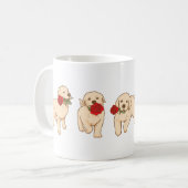 Zoete Puppiesroos Koffiemok (Voorkant links)
