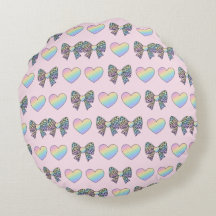 zoete regenboog harten pastel kleurverloop patroon