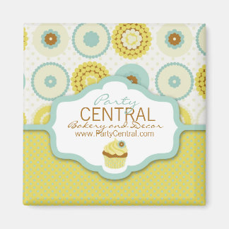Zoete Retro Business Magnet