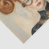 Zoete Rode Haren Steampunk Prinses AC9 Decoupage Tissuepapier (Detail)