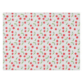 Zoete Rode Kersen Patroon Tafelkleed (Voorkant (Horizontaal))