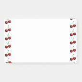 Zoete rode kersen plaknotities post-it® notes (Voorkant)