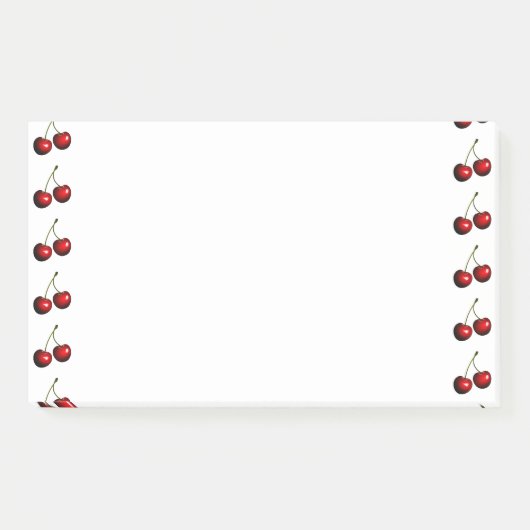 Zoete Rode Kersen Post-Its Post-it® Notes (Voorkant)