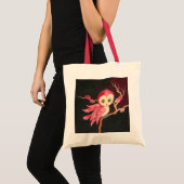 Zoete Rode Uil Tote Bag (Voorkant (product))