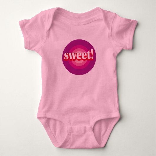 Zoete Roos - Baby T-shirt (Voorkant)