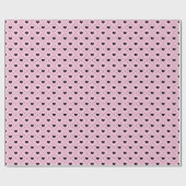 Zoete Rooster Roze Cadeaupapier (Vlak)