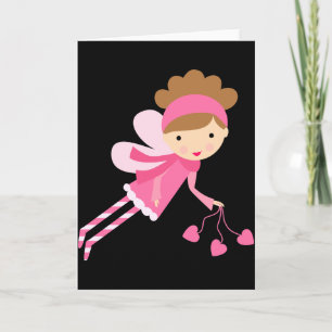 Zoete Roze Fee T Shirt  Kaart