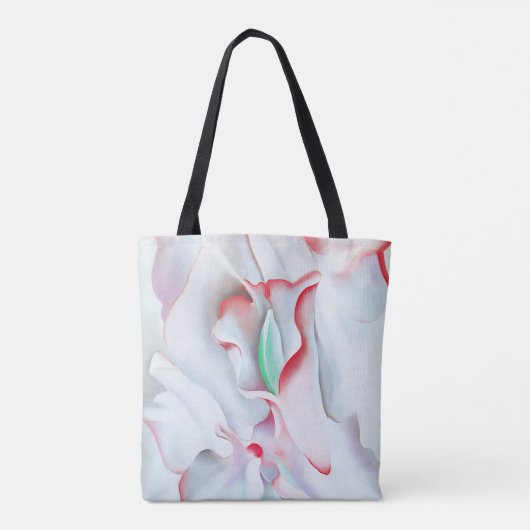 Zoete Roze - Georgia O'Keefe Tote Bag (Achterkant)