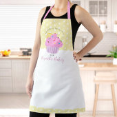 Zoete roze koekjes bakkerij dessert Geel Aangepast Schort