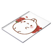 Zoete Roze Konijn Notitieboek (Linkerzijde)