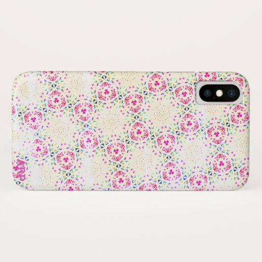 Zoete roze over unieke iPhone-draagtas Case-Mate iPhone Case (Achterkant (horizontaal))