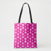 Zoete roze pickleballen tote bag (Voorkant)
