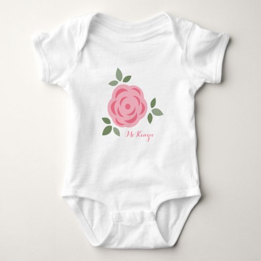 Zoete roze ventilator romper (Voorkant)