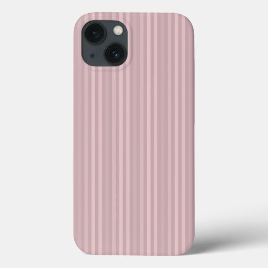 Zoete Roze Verticale Strepen Patroon Case-Mate iPhone Case (Achterkant)