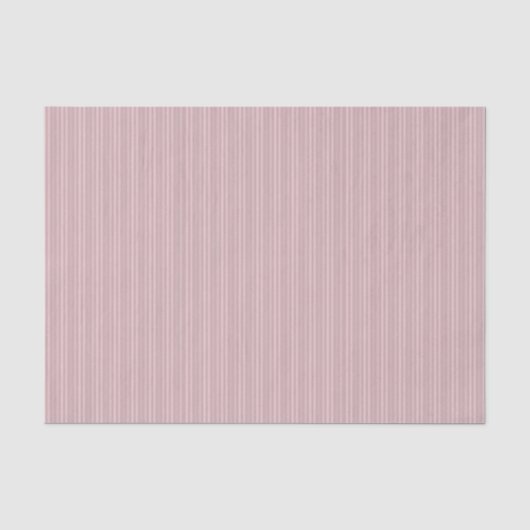 Zoete Roze Verticale Strepen Patroon Tissuepapier (Voorkant)