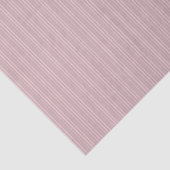 Zoete Roze Verticale Strepen Patroon Tissuepapier (Detail)