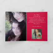 Zoete Rozen 18e geboortedagfotokaart Kaart (Binnen)