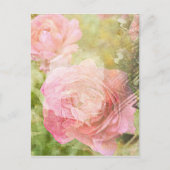 Zoete Rozen Briefkaart (Voorkant)