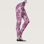 Zoete Rozen in roze Leggings (Rechts)