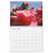 ZOETE ROZEN Kalender ROZE ROZEN BLOEMEN (Mar 2027)