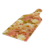 Zoete Rozen op rood Snijplank (Hoek)