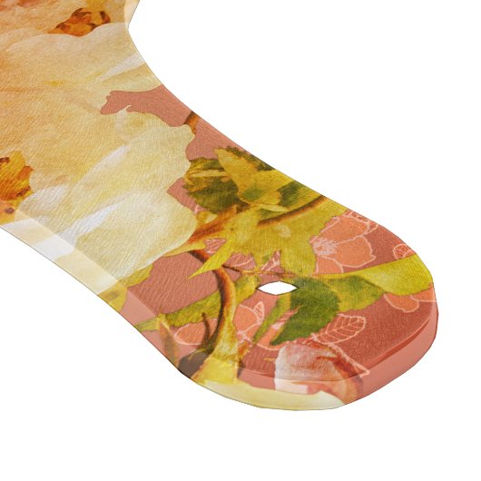 Zoete Rozen op rood Snijplank (Hoek)