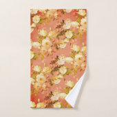 Zoete Rozen op Sinaasappel Bad Handdoek (Handdoek)